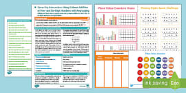 Year 5 Flying Machines Column Addition Activity Pack